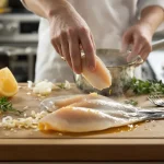 cuisson roussette au court bouillon