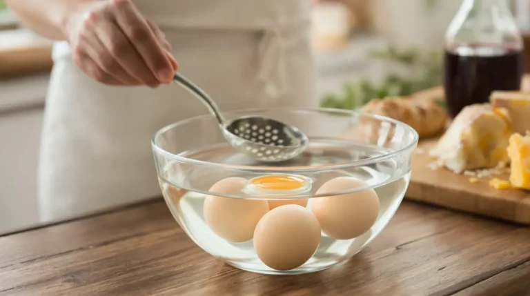 oeuf qui flottent