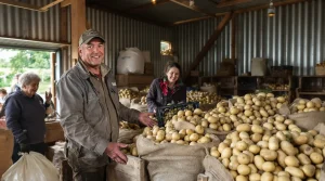 Pas-de-Calais : un agriculteur offre gratuitement ses pommes de terre invendues au lieu de les jeter