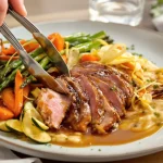 quels légumes pour accompagner des aiguillettes de canard