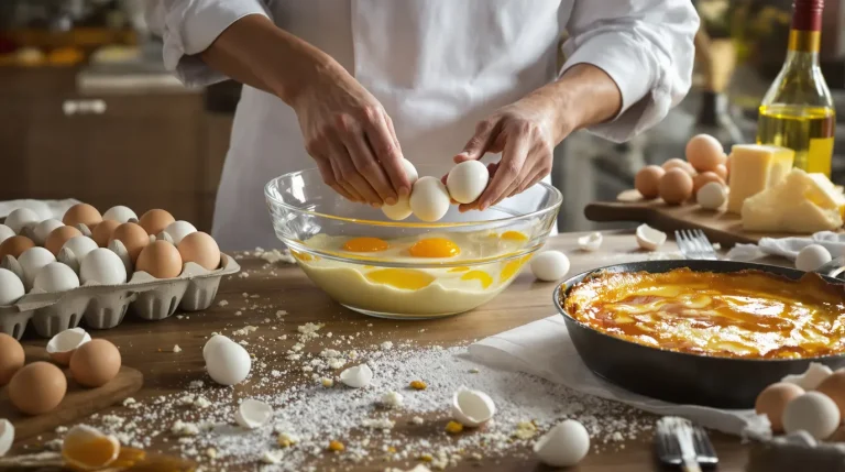 recette avec beaucoup d'oeufs