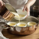 recette oeufs au lait bain-marie