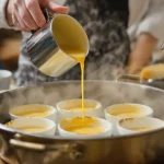 recette oeufs au lait bain-marie