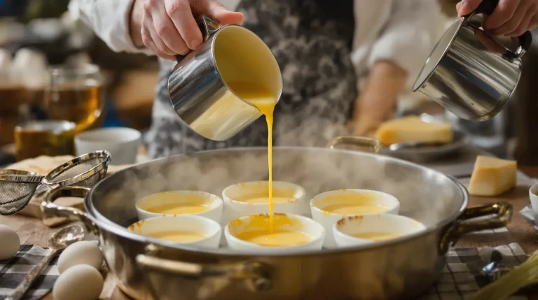 Recette oeufs au lait bain-marie onctueuse et facile recette oeufs au lait bain-marie