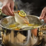 temps de cuisson roussette au court bouillon