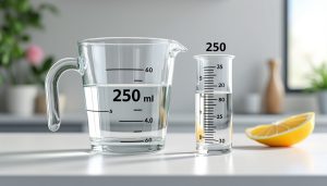 apprenez à convertir facilement 250 ml en centilitres grâce à notre guide simple et rapide. découvrez la méthode pour effectuer cette conversion sans erreur.