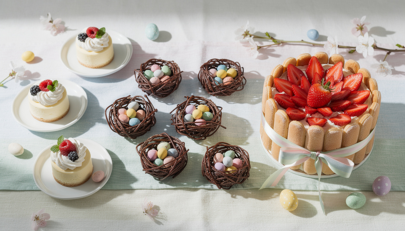 découvrez des recettes faciles et rapides de desserts de pâques, parfaites pour régaler toute la famille avec des douceurs gourmandes et festives.