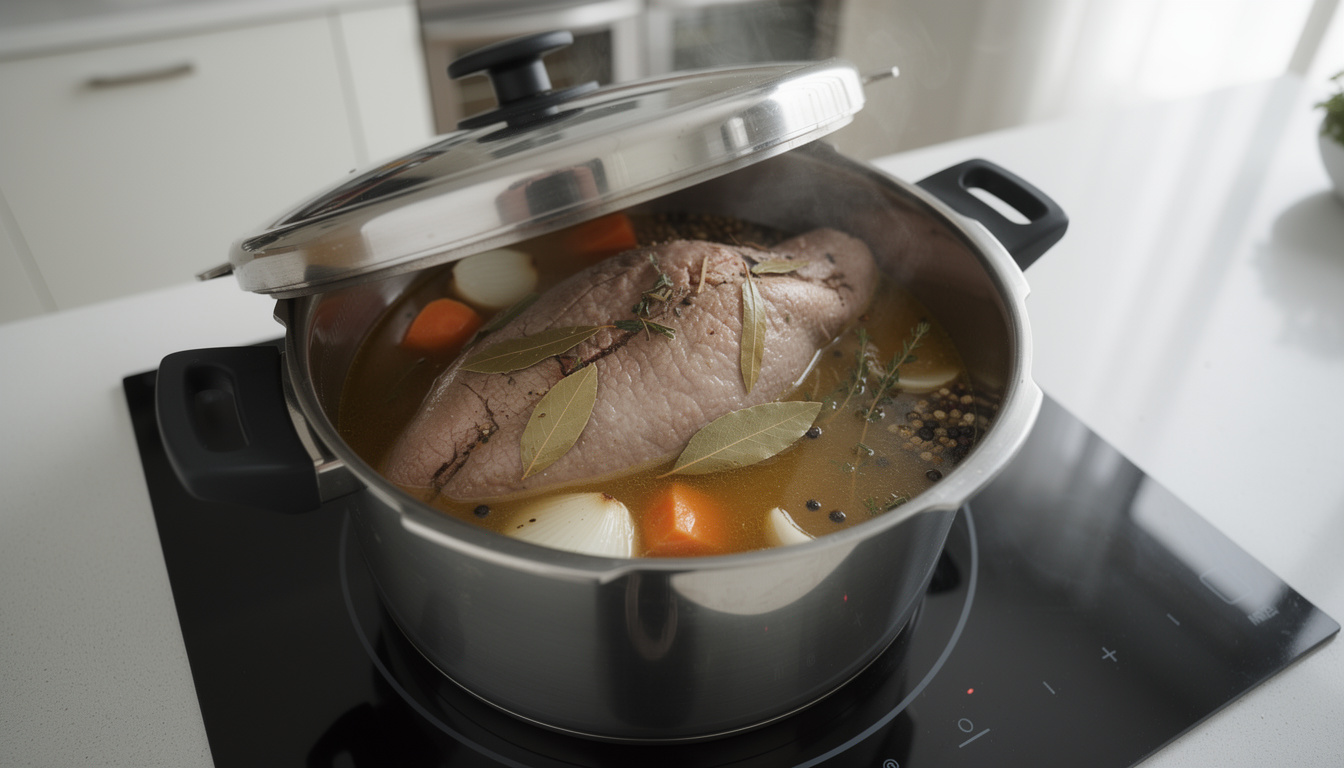 Quel est le temps de cuisson idéal pour une langue de bœuf de 2 kg en cocotte minute découvrez le temps de cuisson parfait pour une langue de bœuf de 2 kg en cocotte minute, pour une viande tendre et savoureuse à chaque fois.