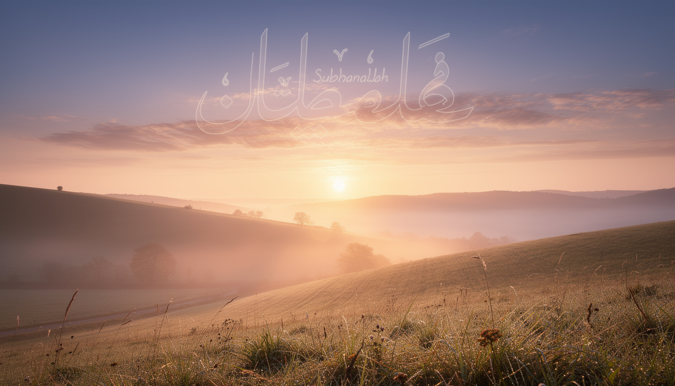 Subhanallah : signification et usage dans la vie quotidienne découvrez la signification de subhanallah et comment utiliser cette expression dans la vie quotidienne pour exprimer admiration, gratitude et foi.