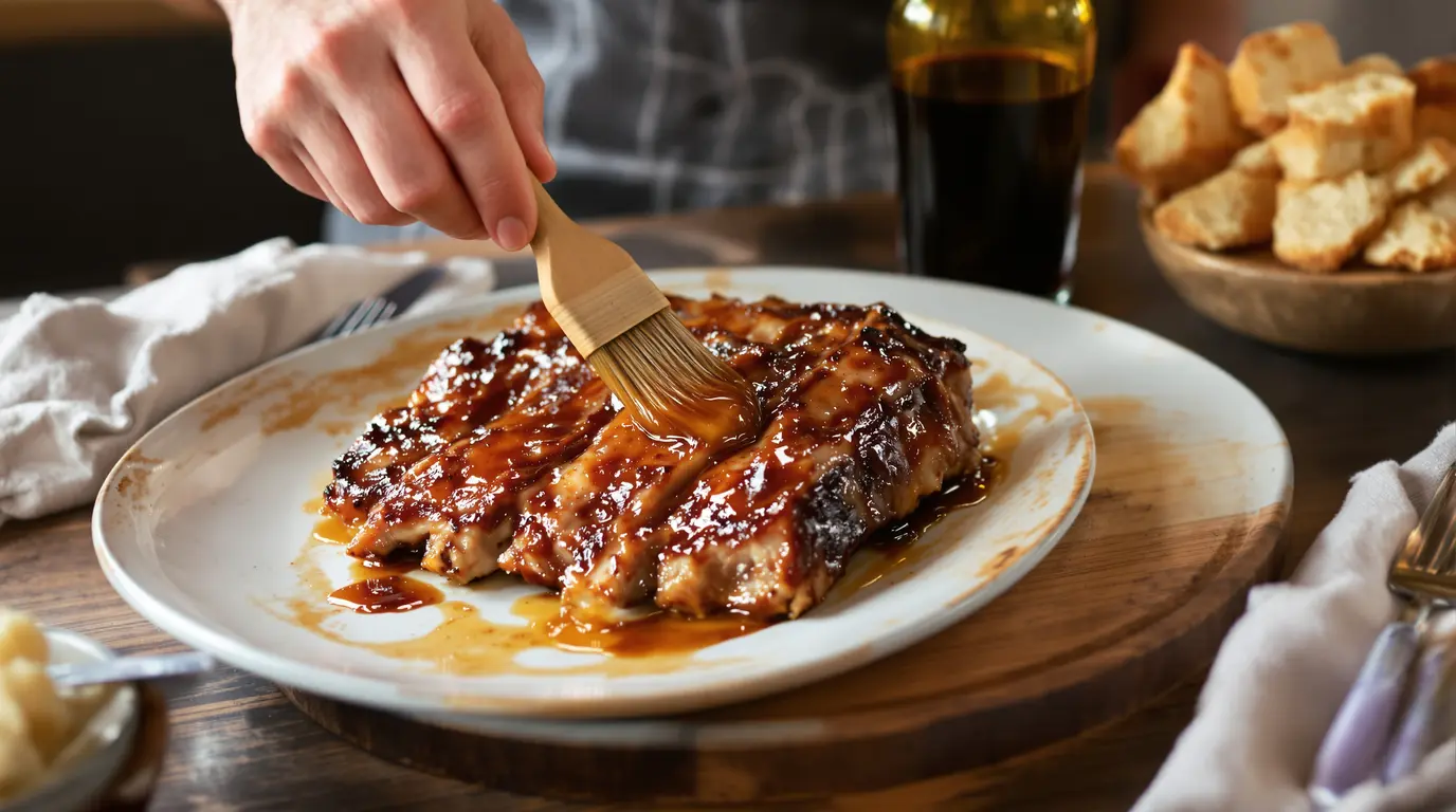 Travers de porc au miel et sauce soja au four irrésistibles travers de porc au miel et sauce soja au four