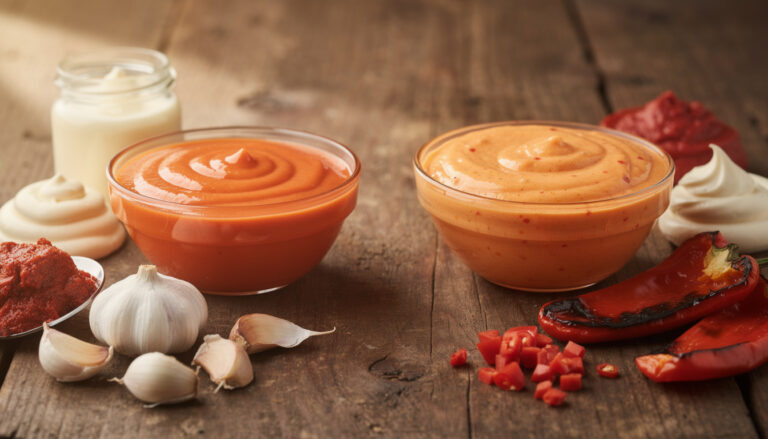 découvrez les différences entre la sauce samouraï et la sauce andalouse piquante : leurs caractéristiques uniques, saveurs et utilisations idéales pour sublimer vos plats.