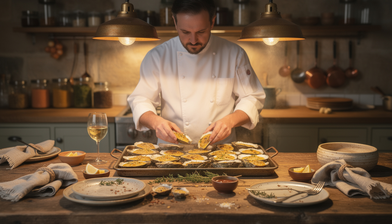 Recette facile pour des huîtres gratinées savoureuses découvrez notre recette facile pour préparer des huîtres gratinées savoureuses, parfaites pour un apéritif gourmand ou une entrée raffinée.
