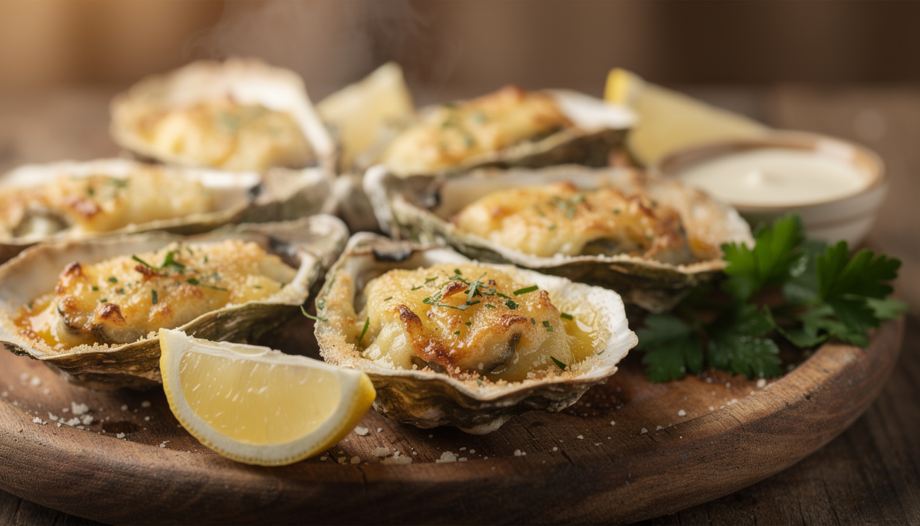 Recette facile pour des huîtres gratinées savoureuses découvrez une recette facile et rapide pour préparer des huîtres gratinées savoureuses, parfaites pour impressionner vos invités à l'apéritif ou en entrée.